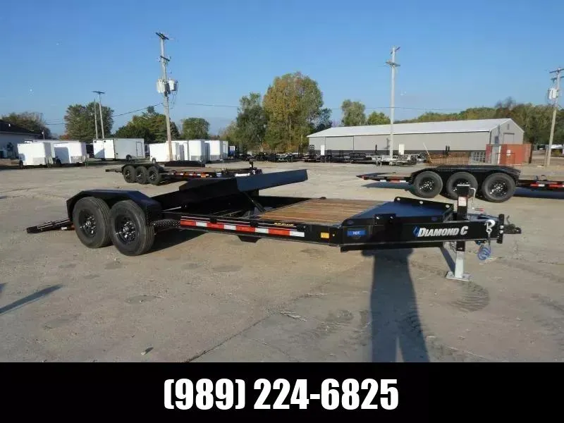 Diamond C Trailers HDT 7' x 20' Tilt Deck Equipment Trailer - Flexible Personal & Business Financ