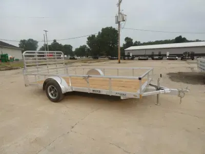 2027 Legend Trailers Open Deluxe Single Axle 7' x 14' Aluminum Utility Trailer - Absolute Best Bu