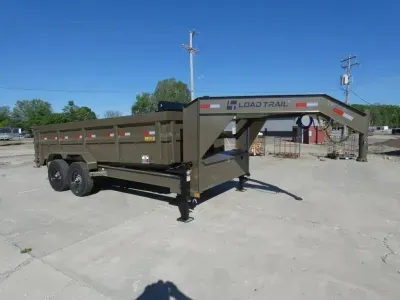 2026 Load Trail 7' X 16' Low-Pro Gooseneck Dump Trailer - Flexible Financing Options