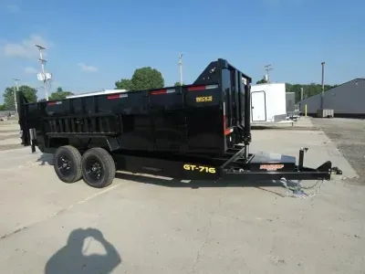 2026 DuraDump 7' x 16' Dump Trailer For Sale - 3' Sides - Flexible Personal & Business Financing