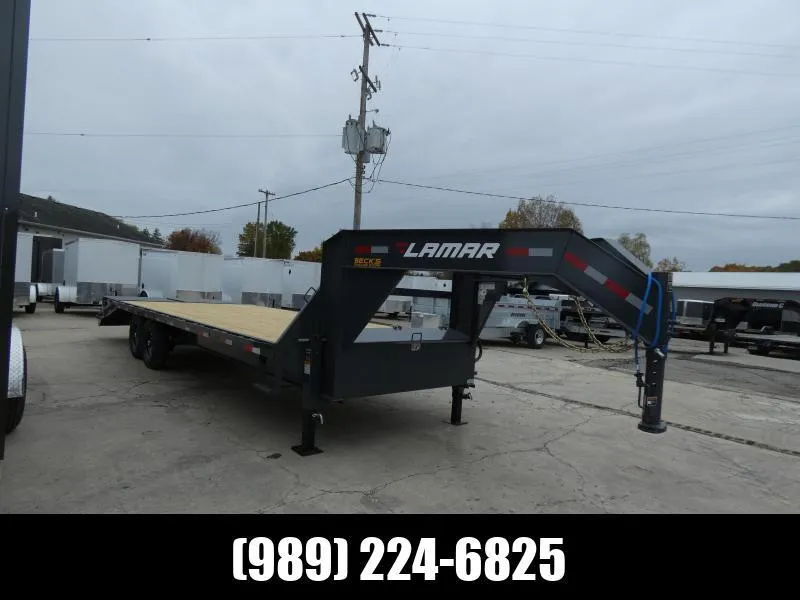 Lamar Trailers 102" x 25' Gooseneck Deckover For Sale - Flexible Financing Options & Low Monthly Pay