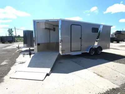 2027 Legend Trailers Explorer 7.5' x 23' Snowmobile/All Sport Trailer - Only 7.5' Wide w/ NO Inte