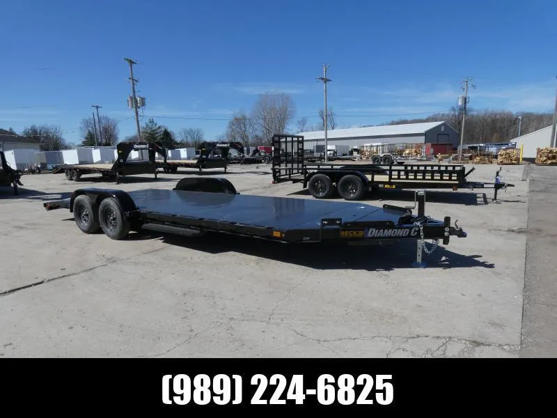 Diamond C Trailers New Diamond C 7' x 20' Open Car Hauler Trailer - Flexible Financing Options & Low
