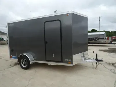 2027 Legend Trailers Thunder V-Nose Single Axle 7' x 14' Aluminum Enclosed Cargo Trailer for Sale
