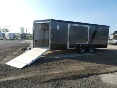 2027 Legend Trailers Deluxe Snow 8' x 24' Snowmobile/All Sport Trailer - 5200# Torsion Axles - Fl