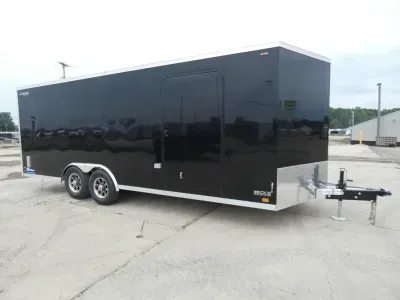 2027 Legend Trailers Thunder V-Nose 8.5' x 24' Aluminum Enclosed Car Hauler Trailer - Torsion Axl