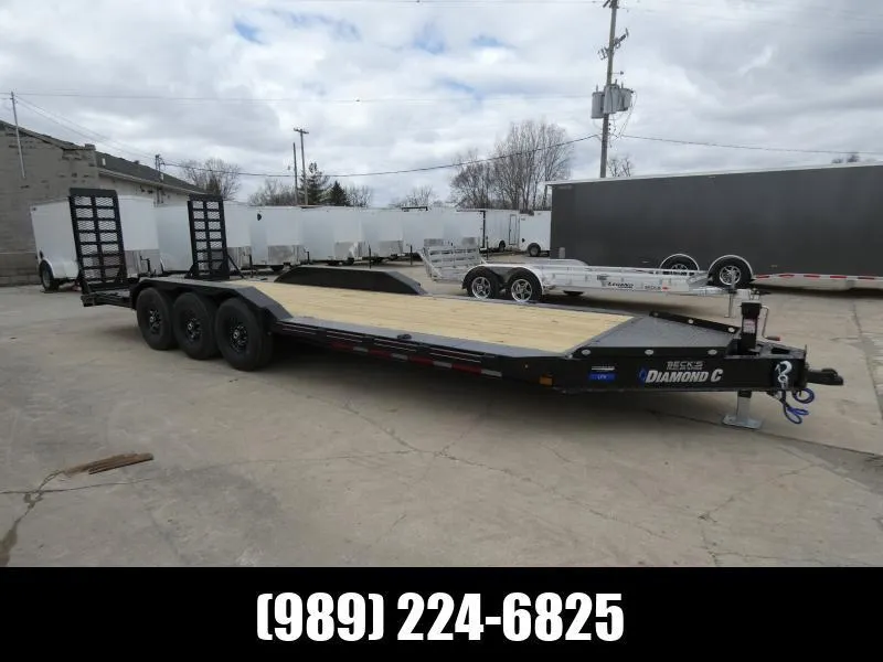 Diamond C Trailers LPX 102" x 24' Equipment Trailer - 24,000# Weight Rating - Flexible Financing Opt