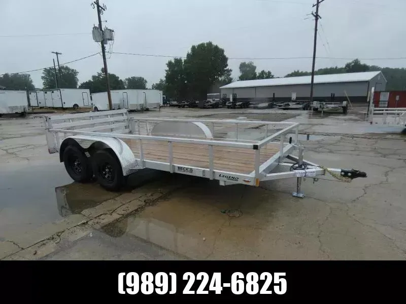 Legend Trailers 7' x 14' Open Aluminum Utility Trailer For Sale - Absolute Best Built Aluminum Utili