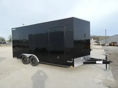 2026 Legend Trailers Cyclone CES V-Nose 8.5' x 18' Enclosed Car Hauler Trailer for Sale - Flexible F