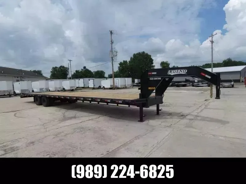 Legend Trailers of Texas 102" x 40' Low Pro Gooseneck Equipment Trailer For Sale - Flexible Finan