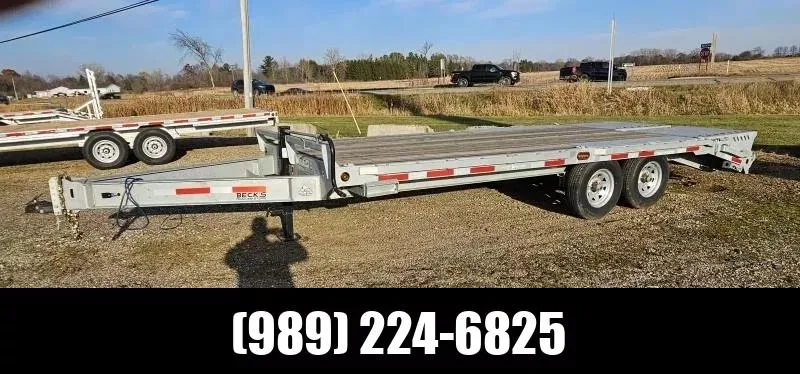 Silver Mountain Trailers 102" x 20' Deckover Equipment Trailer $0 Down Financing Available