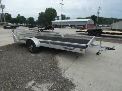 2023 Triton Used All Aluminum Utility Trailer - Bi-Fold Gate - Great Condition