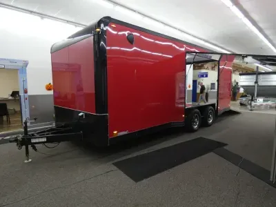 2027 Legend Trailers Cyclone Race Series 8.5' x 22' Enclosed Car Hauler - Torsion Axles - LOADED!!!