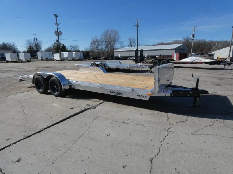 Legend Trailers Legend 7' x 20' Aluminum Open Car Hauler for Sale - Flexible Financing Options