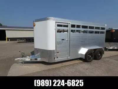 2026 Sundowner Trailers 7' x 16' Aluminum Stock Trailer For Sale - $0 Down & Flexible Financing Opti
