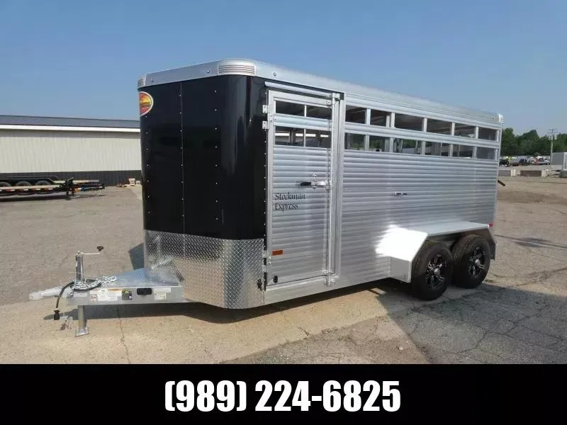 Sundowner Trailers Trailers 7' x 16' Aluminum Stock Trailer For Sale - $0 Down & Flexible Financi