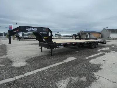 2026 Legend Trailers of Texas 102" x 30' Gooseneck Equipment Trailer - 8K Oil Bath Axles - Flexib