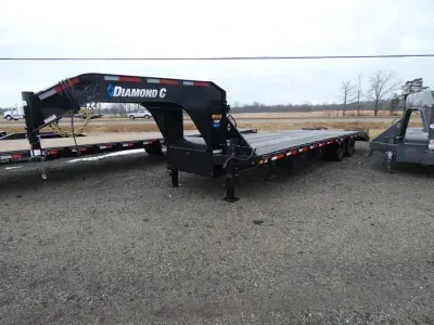 Diamond C Trailers 102" x 30' Gooseneck Equipment Trailer For Sale - 12K Axles - $0 Down Financing A