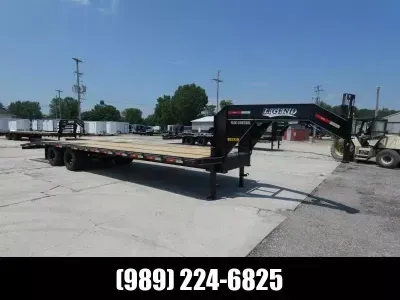 2026 Legend Trailers 102" x 30' Low Pro Gooseneck Trailer For Sale - 12K Axles - Flexible Business &