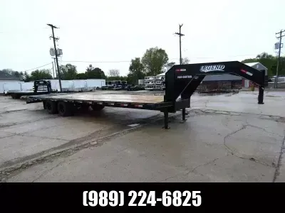 2026 Legend Trailers of Texas 102" x 30' Low Pro Gooseneck Trailer For Sale - High Tensile Steel 