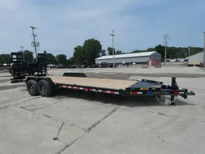2027 Load Trail 7" x 22' Equipment Trailer - Huge Storage Compartment - Flexible Financing