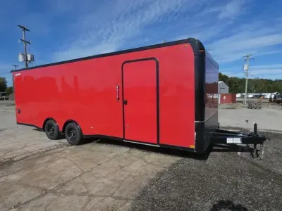 2027 Legend Trailers Cyclone Race Series 8.5' x 24' Enclosed Car Hauler - Torsion Axles - All Tub