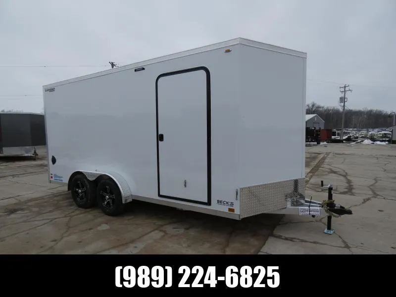 Legend Trailers 7.5' x 18' Aluminum Enclosed Cargo Trailer for Sale-Flexible Financing Options &