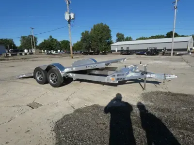 2027 Legend Trailers 7' x 20' Aluminum Tilt Deck Car Hauler - 5200# Torsion Axles - Built in MI