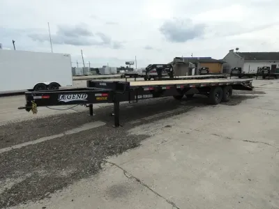 2026 Legend Trailers of Texas 102" x 25' Deckover Equipment Trailer - High Tensile Steel - Flexible