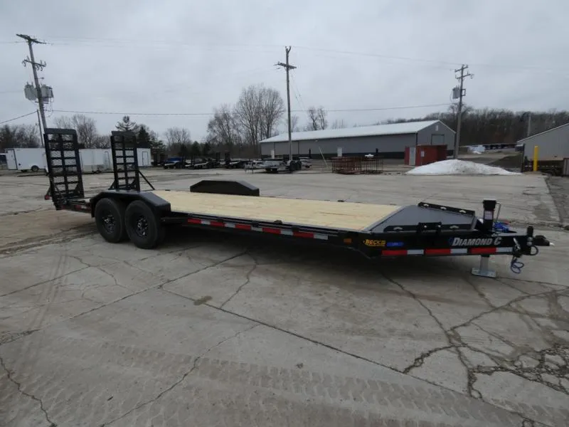Diamond C Trailers LPX 7' x 22' Open Equipment Trailer - I-Beam Frame - Flexible Financing Options
