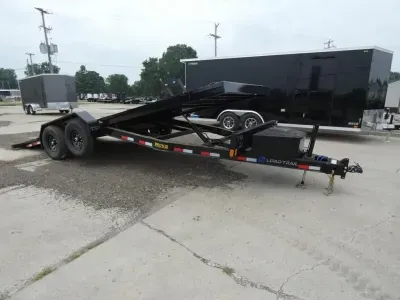2026 Load Trail 7' x 22' Tilt Deck Equipment Trailer - Full Deck Power Tilt - Flexible Financing