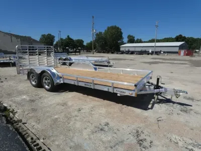 2027 Legend Trailers Open Deluxe Tandem Axle 7' x 18' Aluminum Utility Trailer - Absolute Best Built
