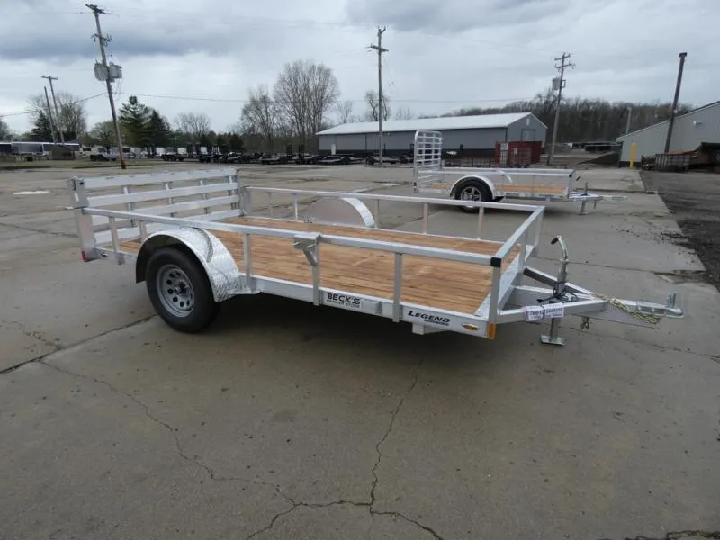 Legend Trailers 7' x 12' Open Aluminum Utility Trailer For Sale - Absolute Best Built Aluminum Utili