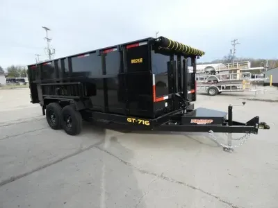 2026 DuraDump 7' x 16' Dump Trailer For Sale - 48" Sides - Flexible Personal & Business Financing