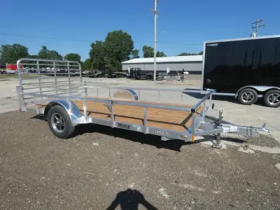 2027 Legend Trailers Open Deluxe Single Axle 7' x 14' Aluminum Utility Trailer - Absolute Best Built