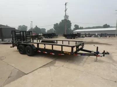 2026 Load Trail 7' x '18' Tandem Car Hauler W/Side Rails For Sale - Flexible Financing