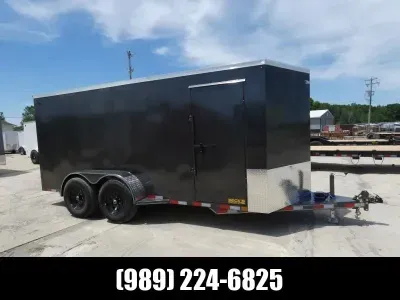 Delco Trailers 7' X 18' Enclosed Cargo Trailer - EXTREME DUTY CONSTRUCTION - Flexible Personal & Bus