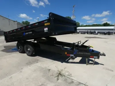 2026 Load Trail 7' x 14' Deckover Dump -Fold-Down Sides - Personal & Business Financing Available