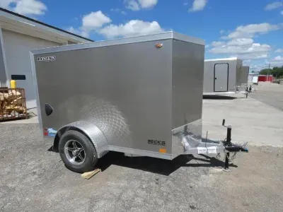 2027 Legend Trailers Thunder V-Nose 5' x 9' Aluminum Enclosed Cargo Trailer for Sale - Torsion Ax