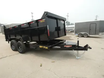 2026 DuraDump 7' x 14' Dump Trailer For Sale - 3' Sides - Flexible Personal & Business Financing