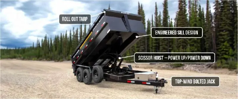 2026 Southland Dump Trailer SL714-14KHS