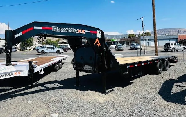 2026 RawMaxx Gooseneck Flat Deck FDXD28GN20K
