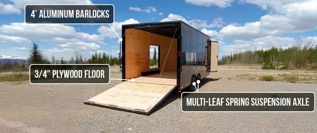 2026 Southland Enclosed Car Hauler LARCT52-822V-86 R