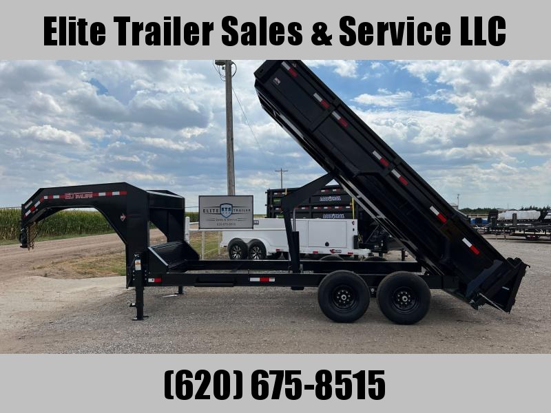 2023 ED TRAILERS 83" x 16' GOOSENECK DUMP TRAILER 2023 ED TRAILERS 83" x 16' GOOSENECK DUMP TRAILER