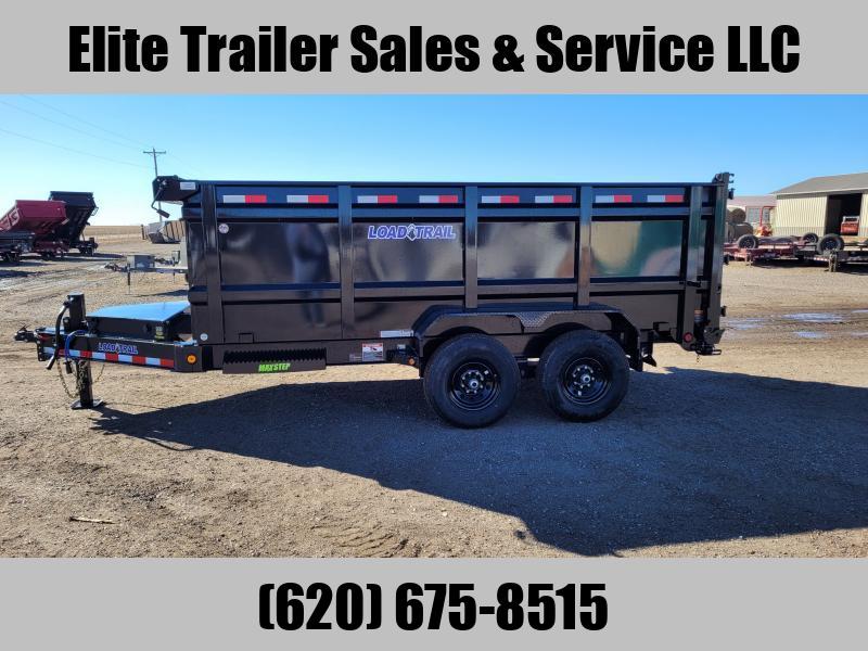 2023 LOAD TRAIL 83" X 14' LOW-PRO DUMP TRAILER W/4' SIDES faaf704fa46ab1fb809d556b57adb9dc