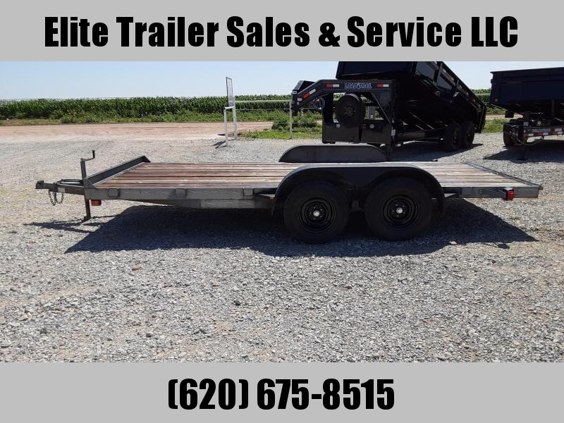 1999 J&C 82" X 16' Car Hauler Trailer 1999 J&C 82" X 16' Car Hauler Trailer