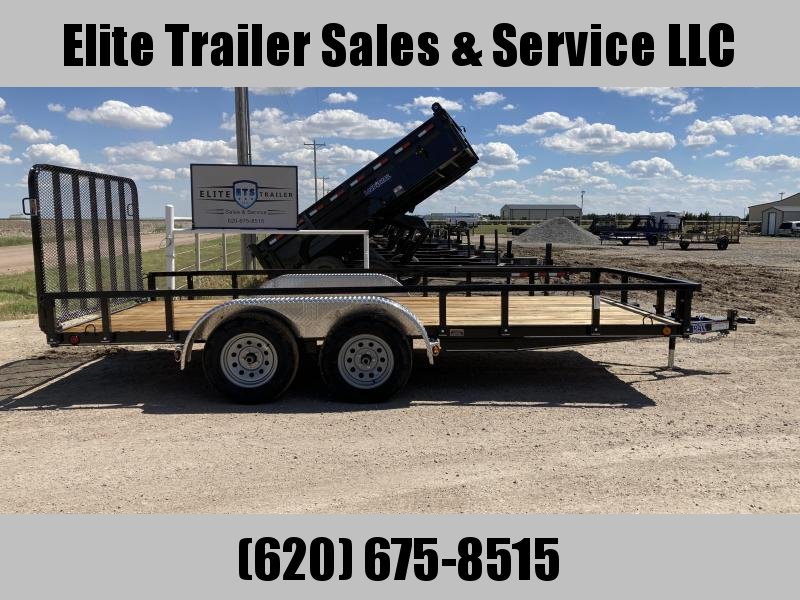 2021 Load Trail 83" X 16' TANDEM AXLE UTILITY (4" CHANNEL FRAME) 2021 Load Trail 83" X 16' TANDEM AXLE UTILITY (4" CHANNEL FRAME)