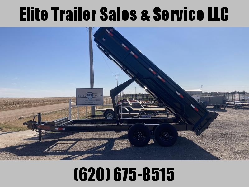 2022 ED Trailer 83" X 16' Low Pro Dump Trailer 2022 ED Trailer 83" X 16' Low Pro Dump Trailer