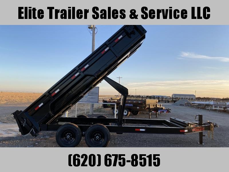 2022 ED Trailer Mfg 83" X 16' 14K Low Pro Dump 2022 ED Trailer Mfg 83" X 16' 14K Low Pro Dump