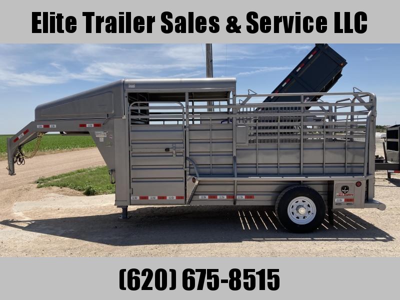 2021 GR Trailers 6' x 14' Gooseneck Single Axle Trailer (STH6014W07LNHR1A) Livestock Trailer 2021 GR Trailers 6' x 14' Gooseneck Single Axle Trailer (STH6014W07LNHR1A) Livestock Trailer